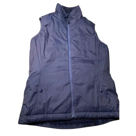 The North Face Jackets & Blazers - The North Face Purple Mossbud PRIMALOFT Reversible Insulated Jacket Vest sz M